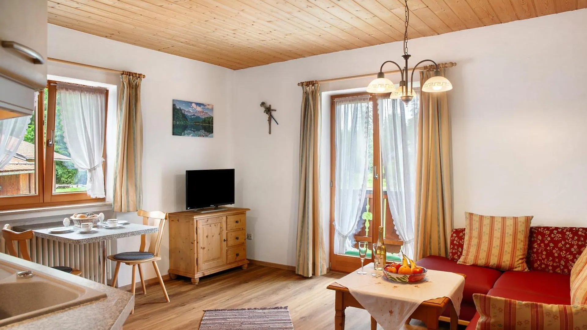 Ferienwohnung Zugspitze location